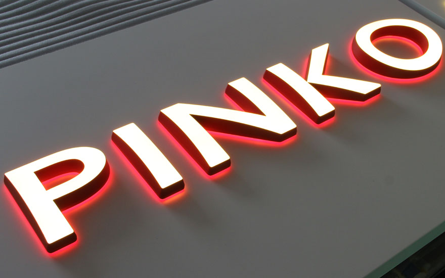 Pinko(品高)弧面亞克力雙面LED迷你發光字