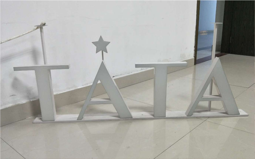 TATA連鎖品牌舞臺LED樹脂發光字