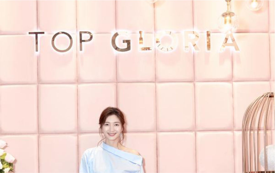 TOP GLORIA品牌連鎖店LED背發光字