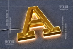 LED背發光字種類